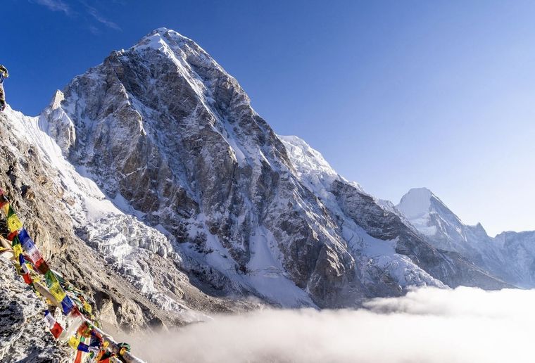 Uitzicht op Mount Everest